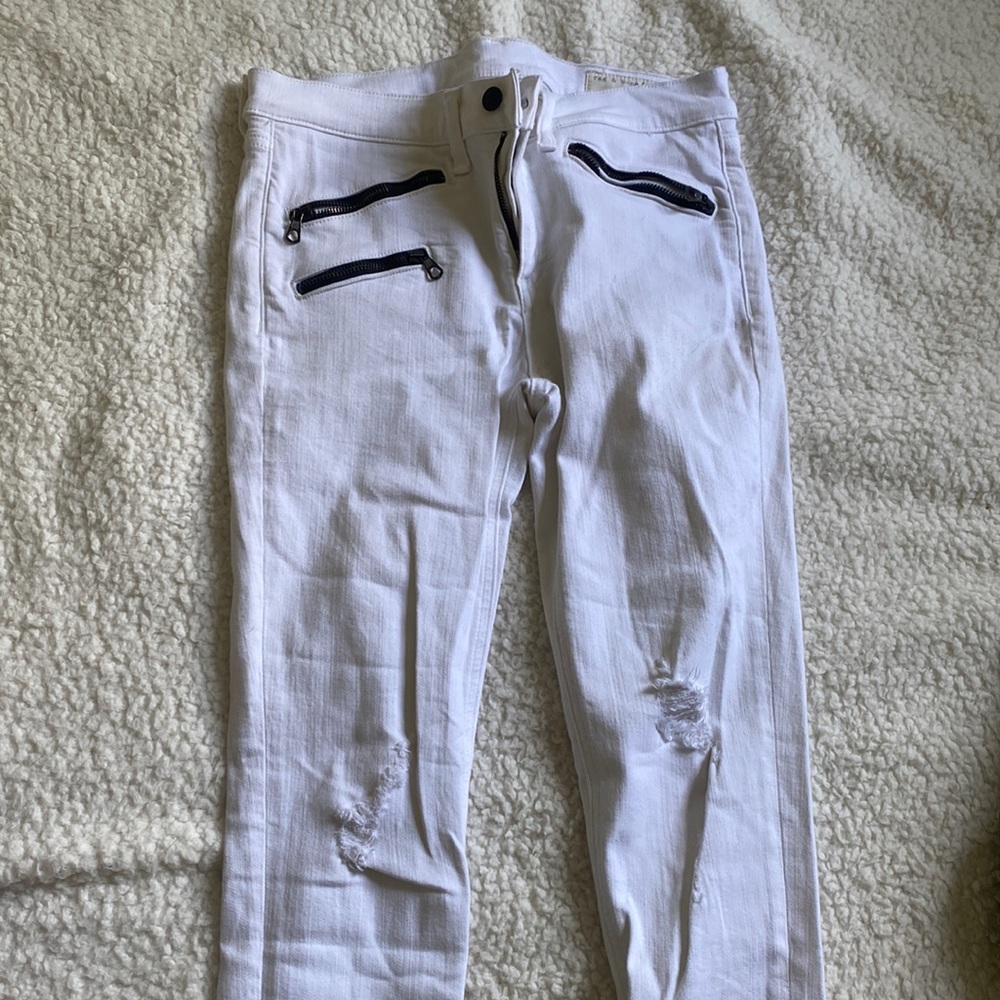 rag and bone white jeans size 29